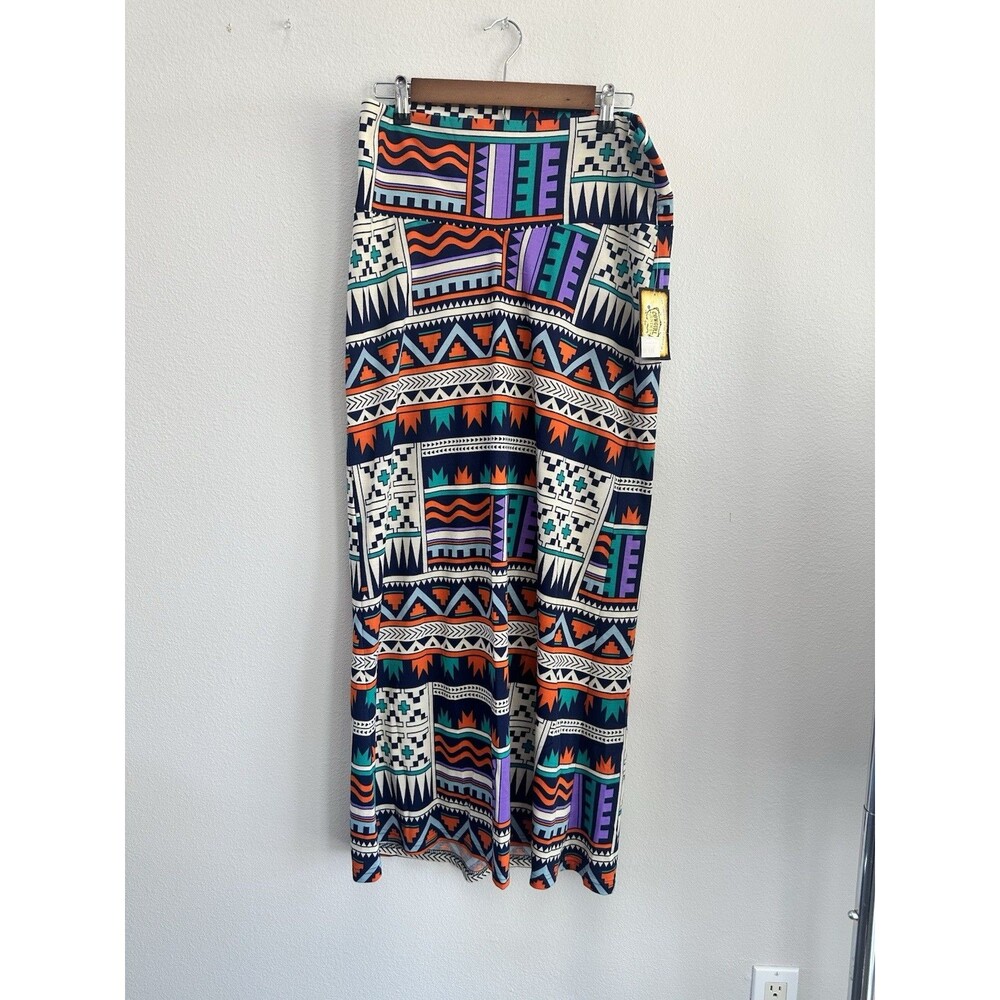 Cowgirl Justice Aztec Skirt Southwest Print Size XL Boho Hippie Western NWT